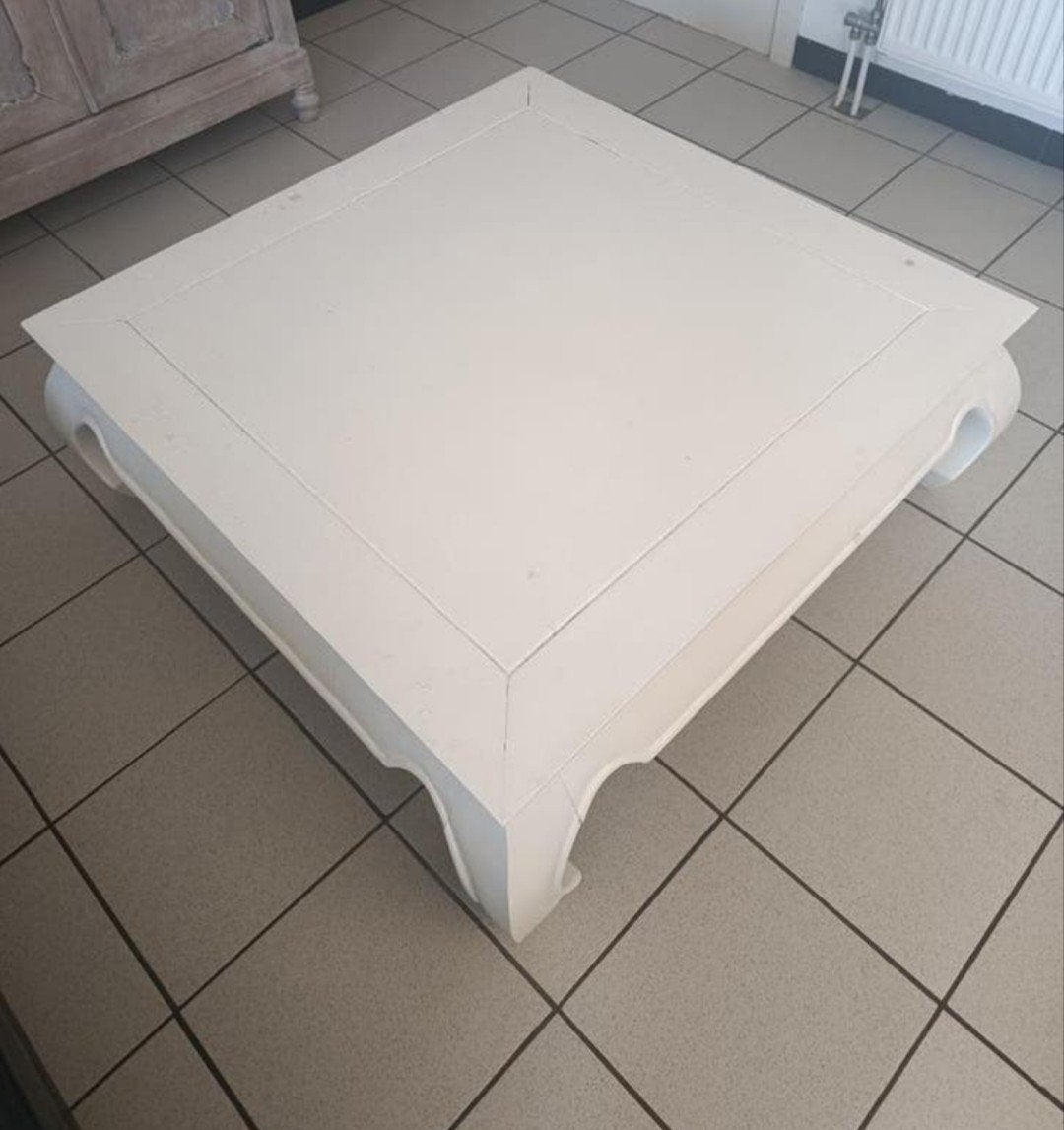 Table en Teck carrée, Enlèvement, Bois