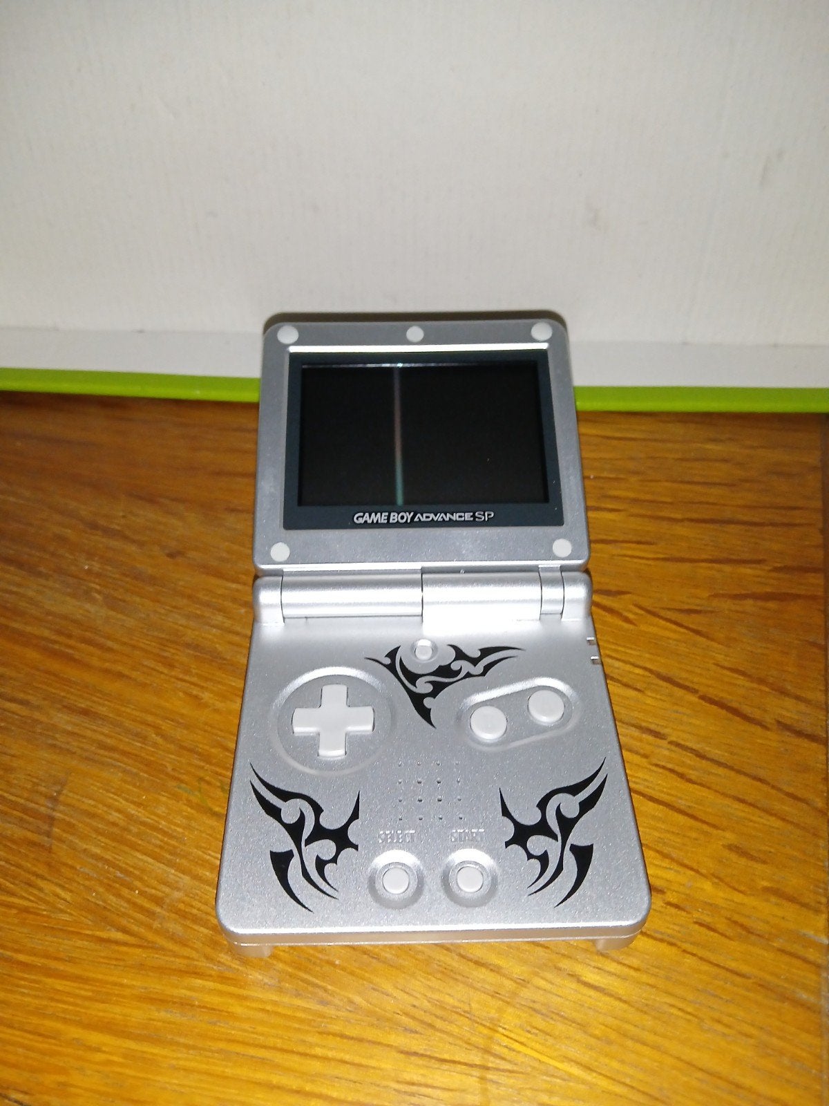 Console Nintendo Game Boy Advance SP Édition Tribal + Poche, Envoi, Utilisé, Game Boy Advance SP, Avec housse de protection ou sac