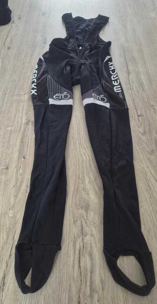 Eddy Merckx fietsbroek maat L., Fietsen en Brommers, Fietsaccessoires | Fietskleding, Ophalen, L