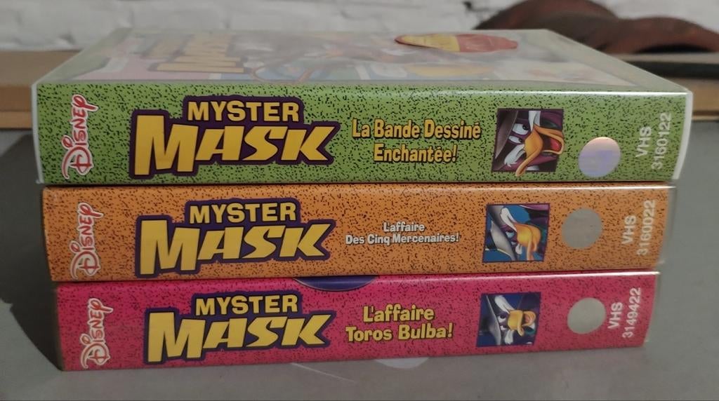VHS Disney myster mask, CD & DVD, Enlèvement, Comme neuf, Dessin animé