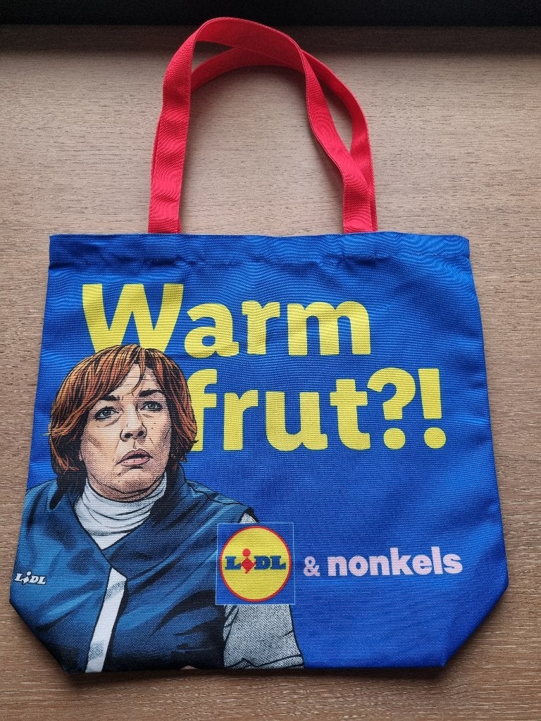 Totebag 'Nonkels', Bijoux, Sacs & Beauté, Sacs | Sacs à bandoulière, Enlèvement ou Envoi, Neuf, Bleu, Autres marques