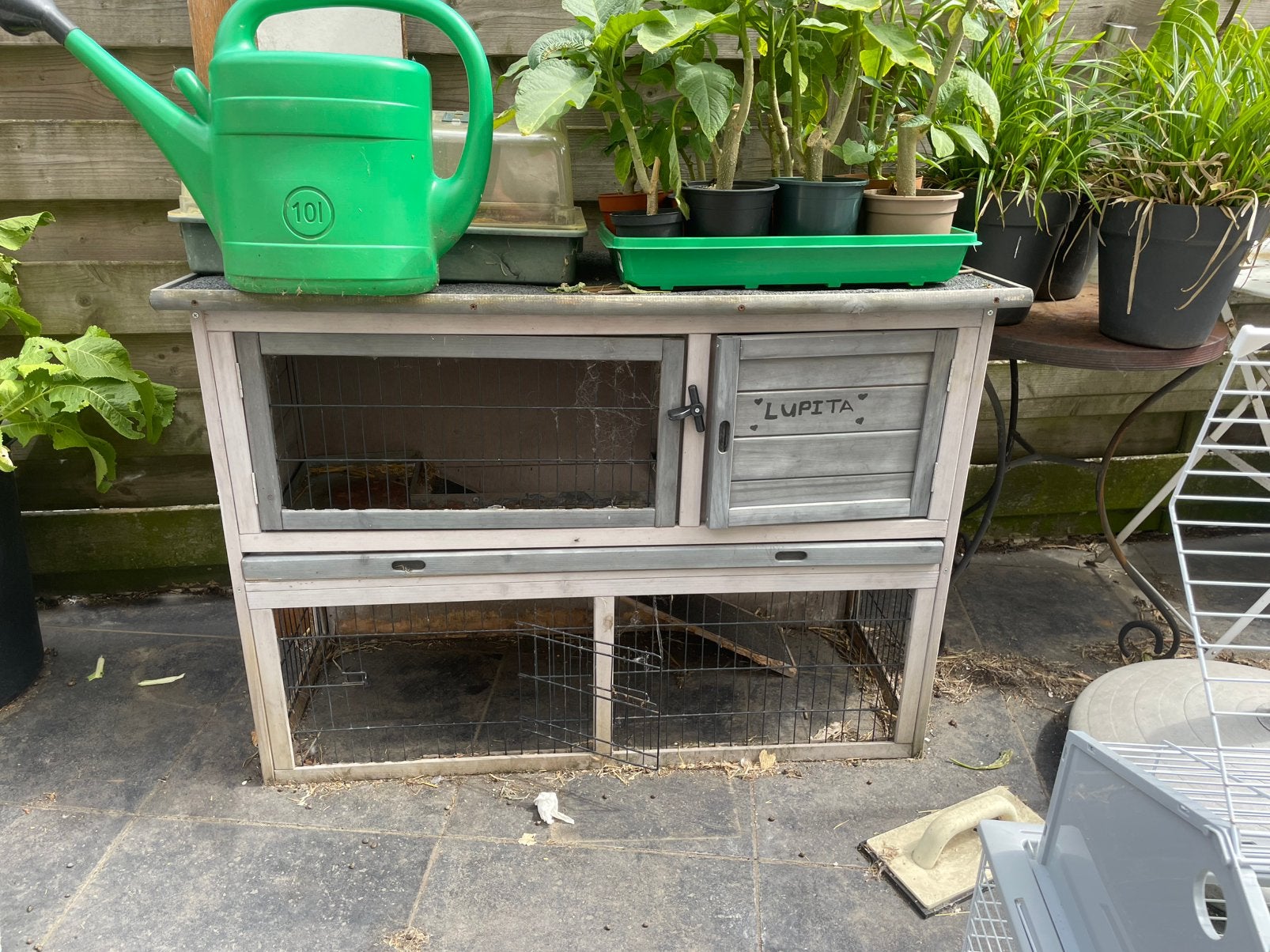 Mini konijnen hok, Dieren en Toebehoren, Ophalen, Gebruikt, Hok
