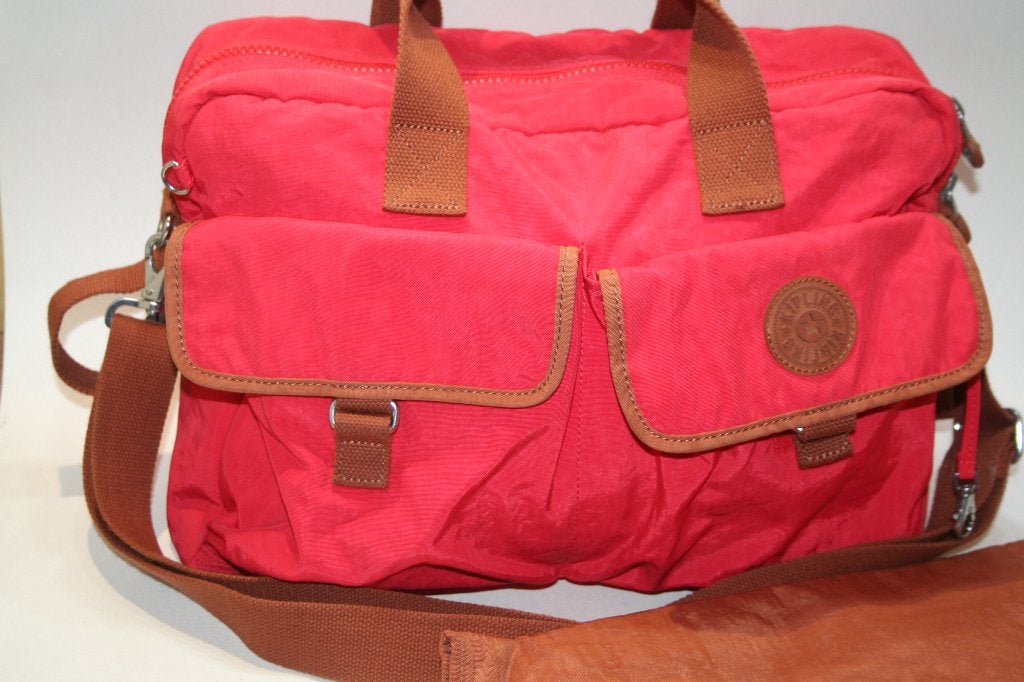 Kipling K08263 grand sac à langer / shopper + singe , TBE, Enfants & Bébés, Pliable, Enlèvement ou Envoi, Sac à langer, Utilisé