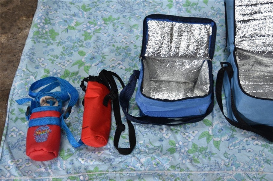 draagbare frigobox tassen, Caravanes & Camping, Glacières, Comme neuf, Sac isotherme, Élément de refroidissement, Enlèvement