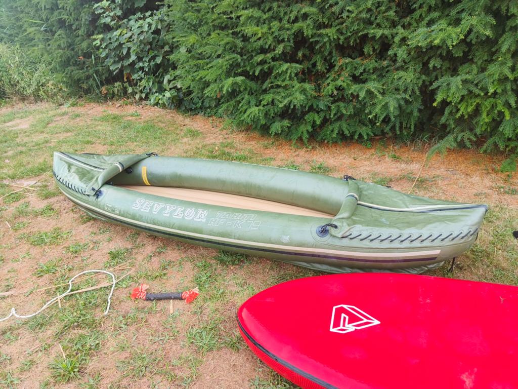 Opblaasbare kayak, Watersport en Boten, Ophalen