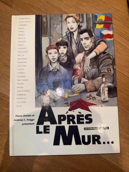 BD Après le mur EO 1990 Moebius Tardi Manara Juillard, Enlèvement ou Envoi, Une BD, Comme neuf, Divers auteurs
