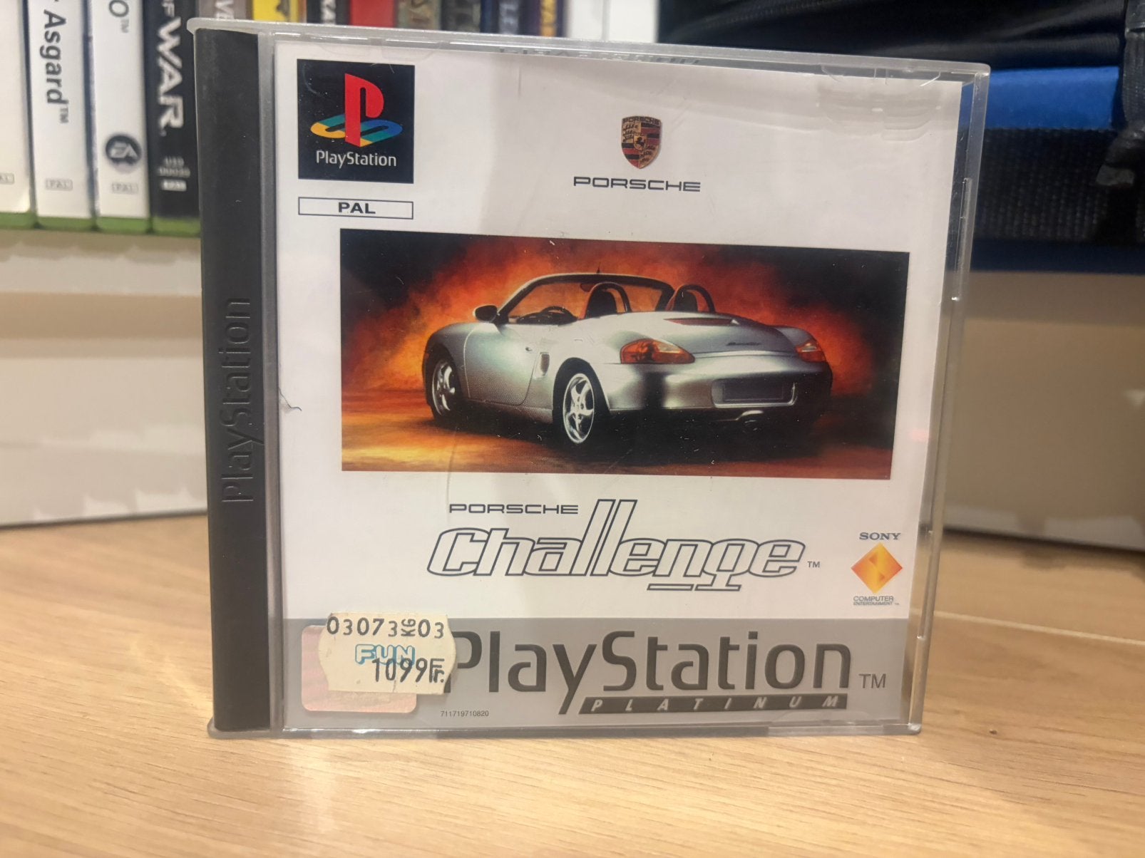 Porsche challenge ps1, Enlèvement, Comme neuf