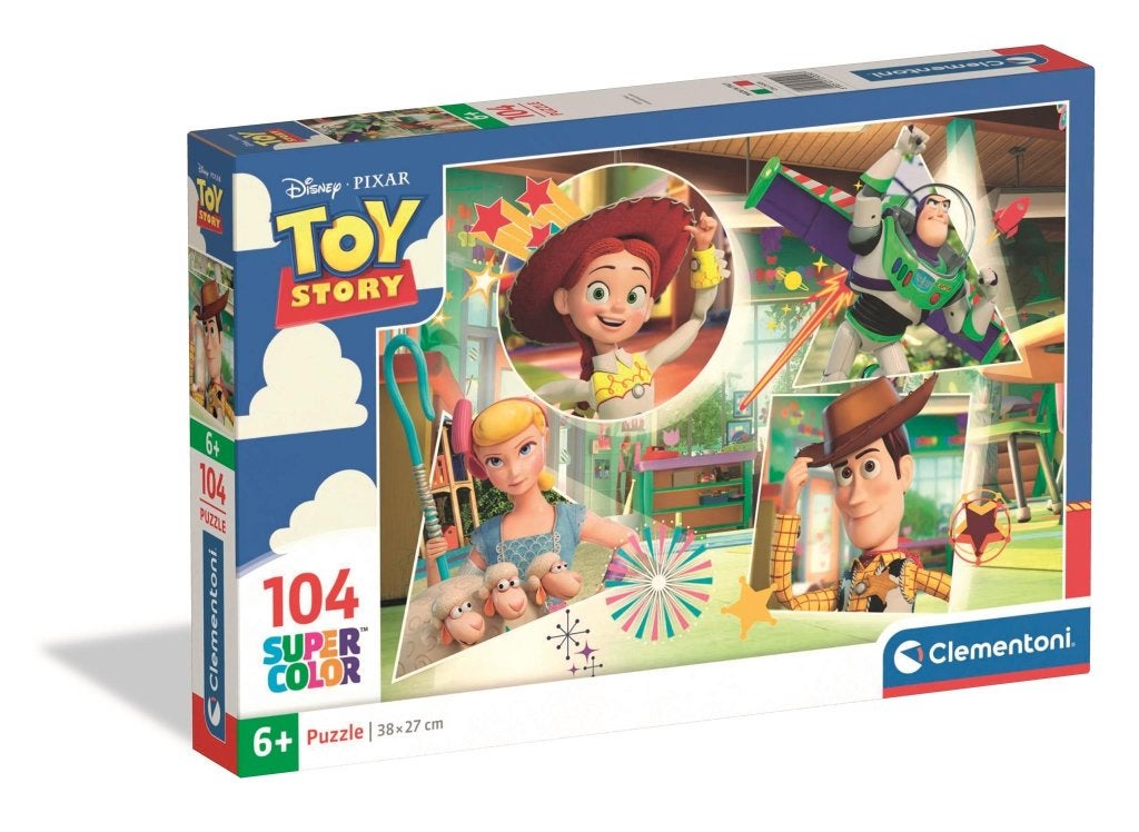 Toy Story Puzzel - 104 stukjes - Clementoni Legpuzzel, Kinderen en Baby's, Ophalen of Verzenden, Meer dan 50 stukjes, Nieuw, 6 jaar of ouder