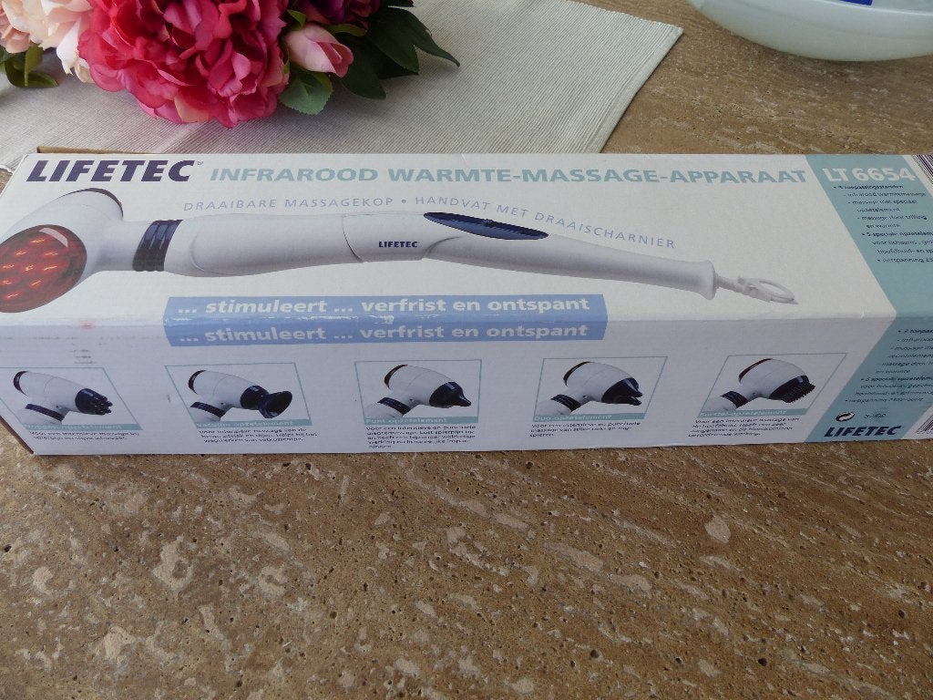infrarood en massage Lifetec, Sports & Fitness, Enlèvement ou Envoi, Comme neuf, Appareil