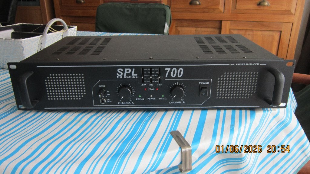 versterker, Audio, Tv en Foto, Ophalen, Zo goed als nieuw