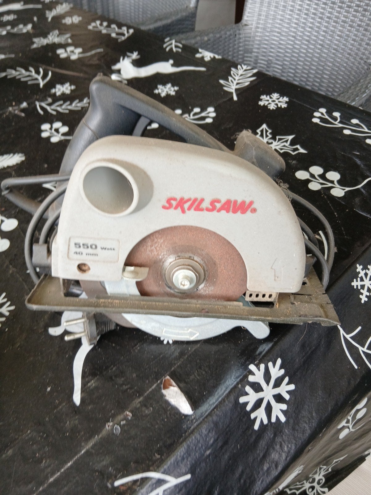 skil cirkelzaag, Ophalen, Cirkelzaag