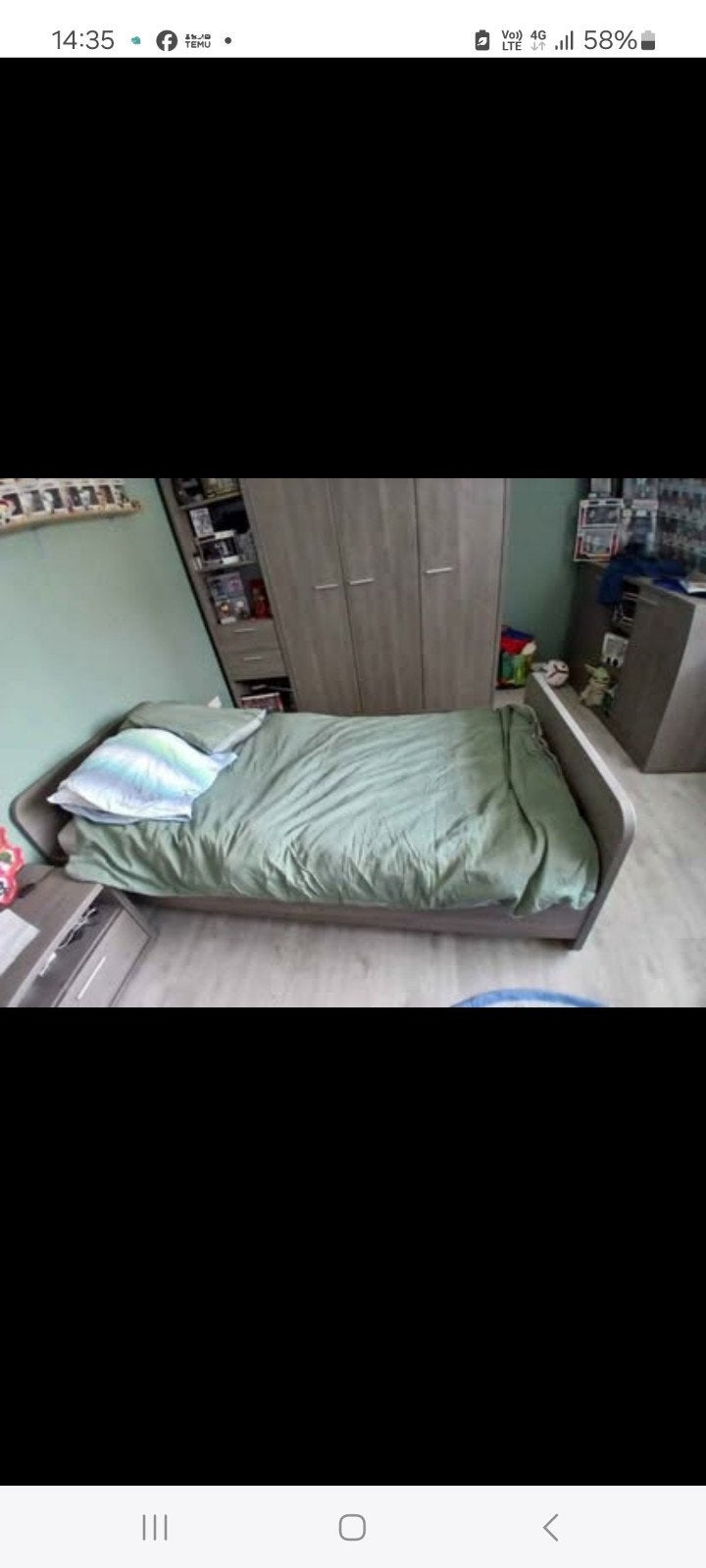 Lit évolutif bébé/ enfant avec matelas pour bébé, Enlèvement ou Envoi