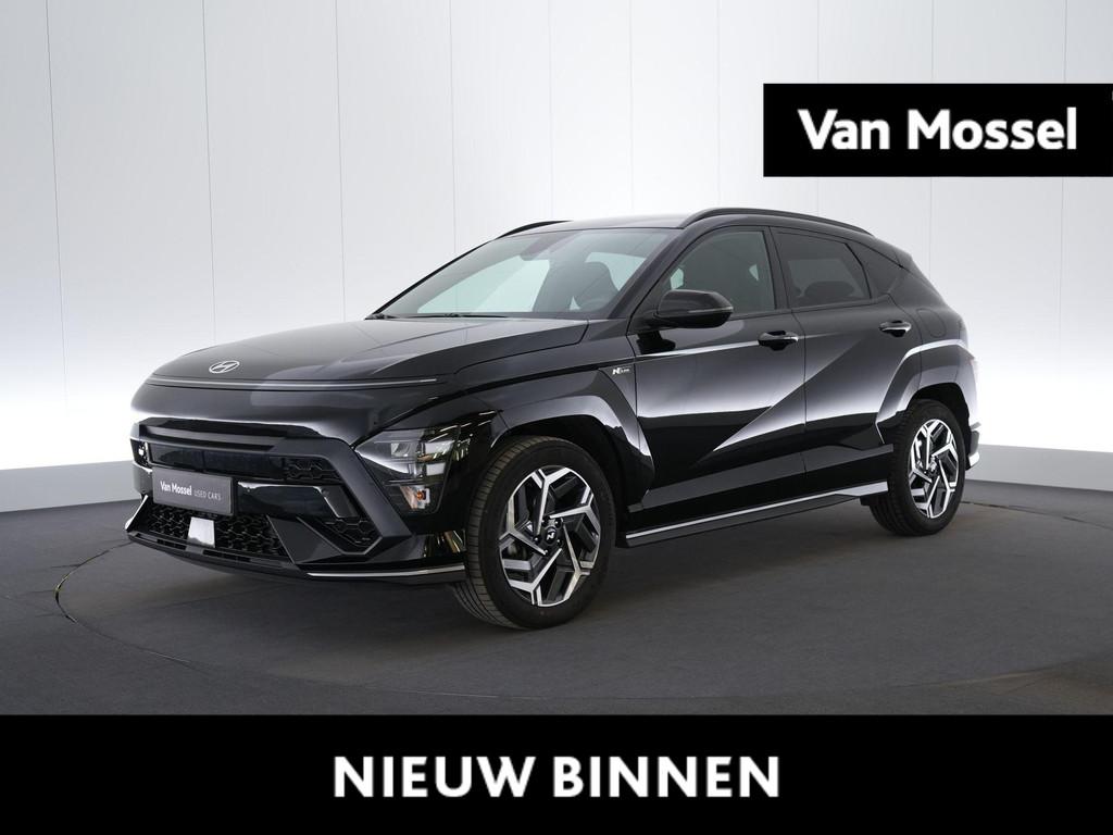 Hyundai Kona 1.6 GDi Hybrid Feel N Line 6-DCT, Auto's, https://public.car-pass.be/vhr/362aa419-192d-42e7-a049-fa0539767830, Stof