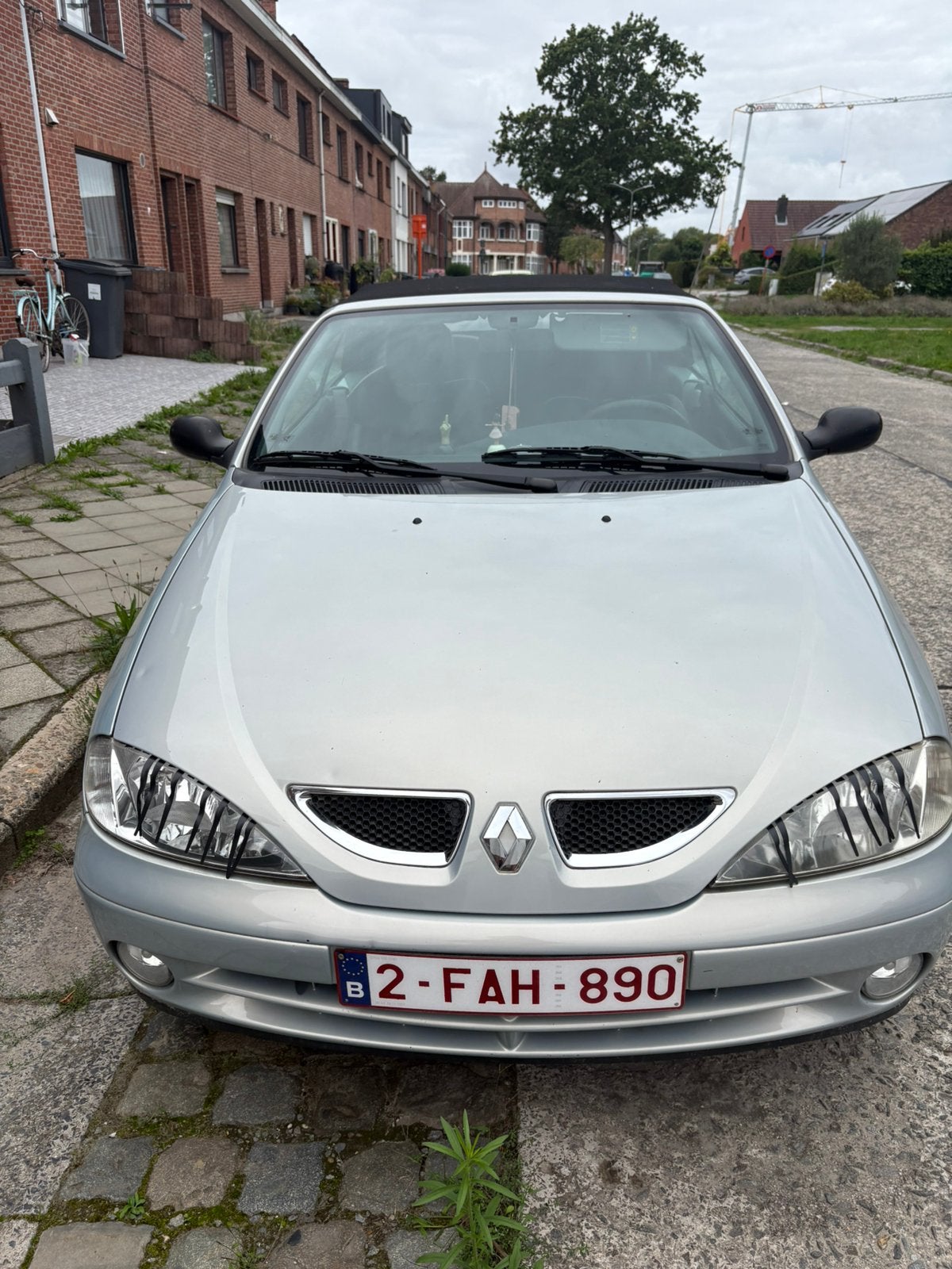 Renault megane, Auto's, Zwart, Cabriolet, Leder, Particulier