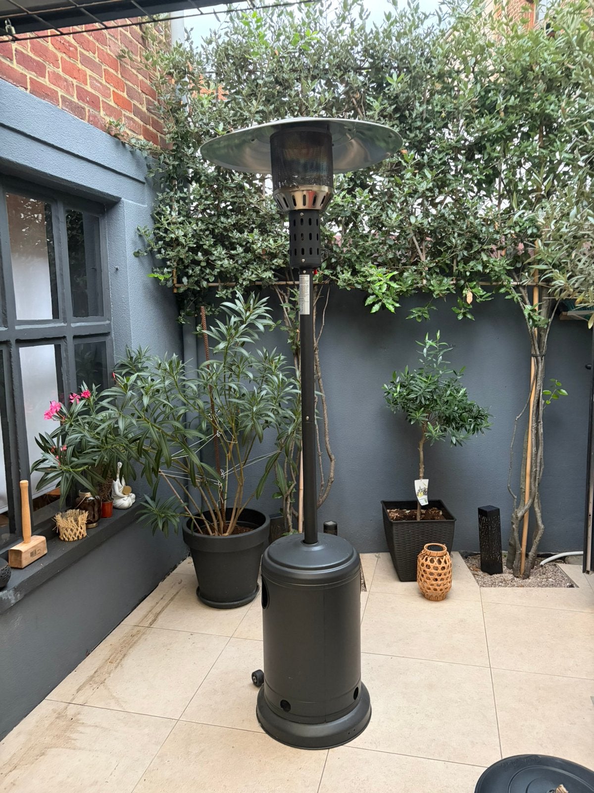 Terrasverwarmer, Tuin en Terras, Ophalen, Zo goed als nieuw