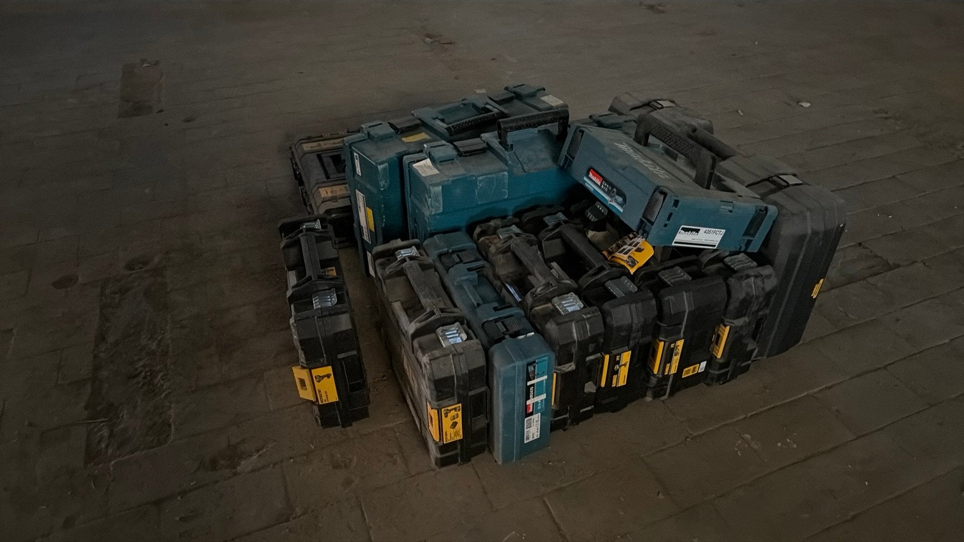 Machinekoffers leeg GRATIS, Doe-het-zelf en Bouw, Ophalen, Gebruikt