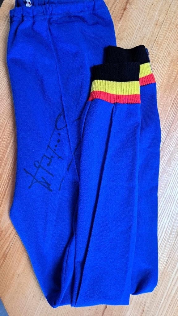 Gesigneerd Wielertrui, Enlèvement ou Envoi, Comme neuf, Maillot