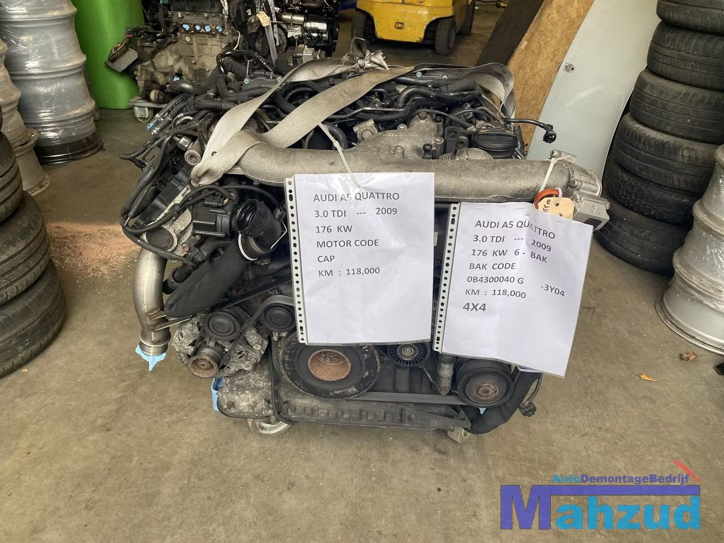 AUDI A4 A5 3.0 TDI 4X4 VERSNELLINGSBAK 0B4300040 3Y04, Auto-onderdelen, Gebruikt, AUDI AG, Auto-Union-Strasse 1
85045  Ingolstadt, DE