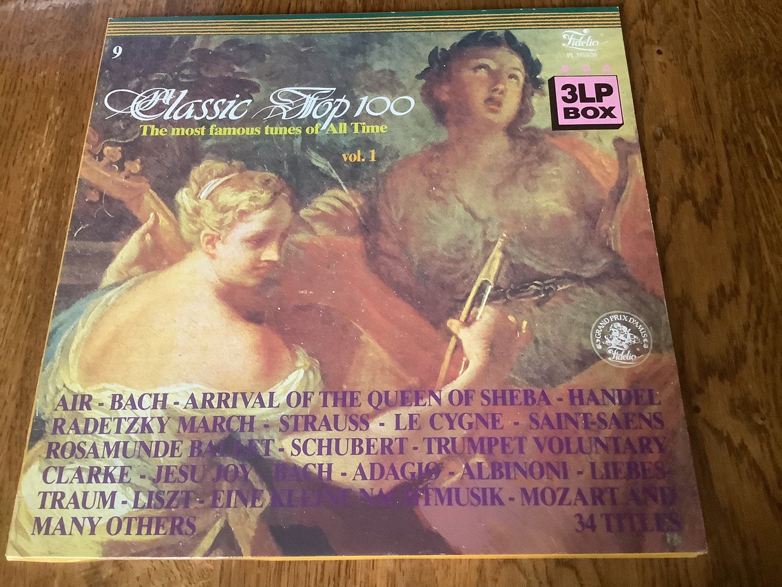 Classic top 100 vol 1 3LP box, Cd's en Dvd's, Vinyl | Klassiek, Ophalen, Gebruikt