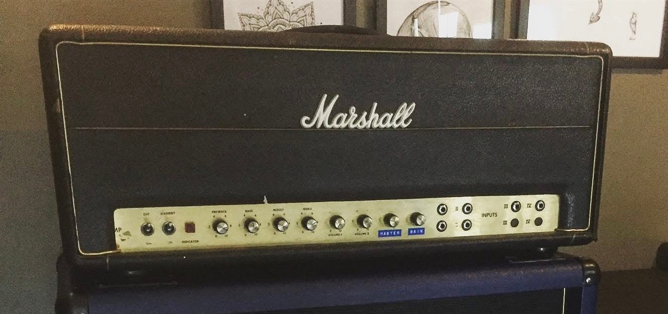 Marshall Major 200 Watt – Vintage buizenversterker, Musique & Instruments, Amplis | Basse & Guitare, Enlèvement, Utilisé