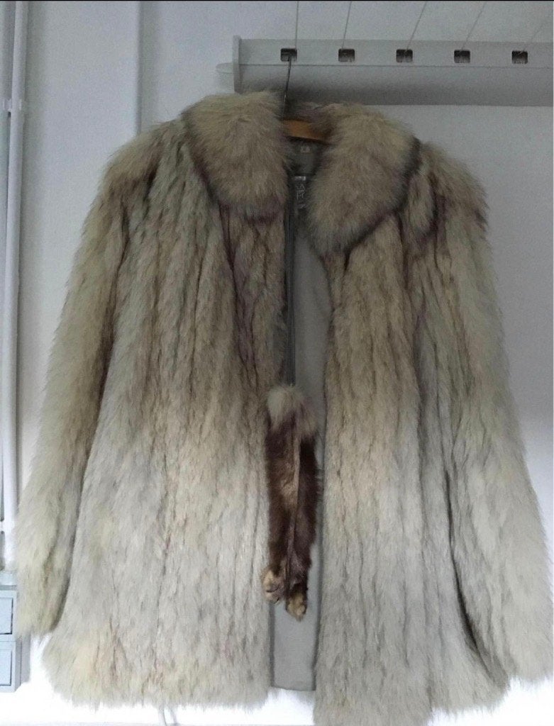 Manteau Vintage Saga Fox, Vêtements | Femmes, Vestes | Hiver, Enlèvement, Porté, Taille 36 (S), Gris
