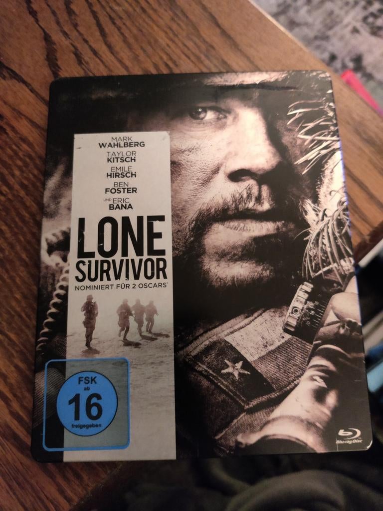 Blu-ray Steelbook Lone survivor, Ophalen of Verzenden