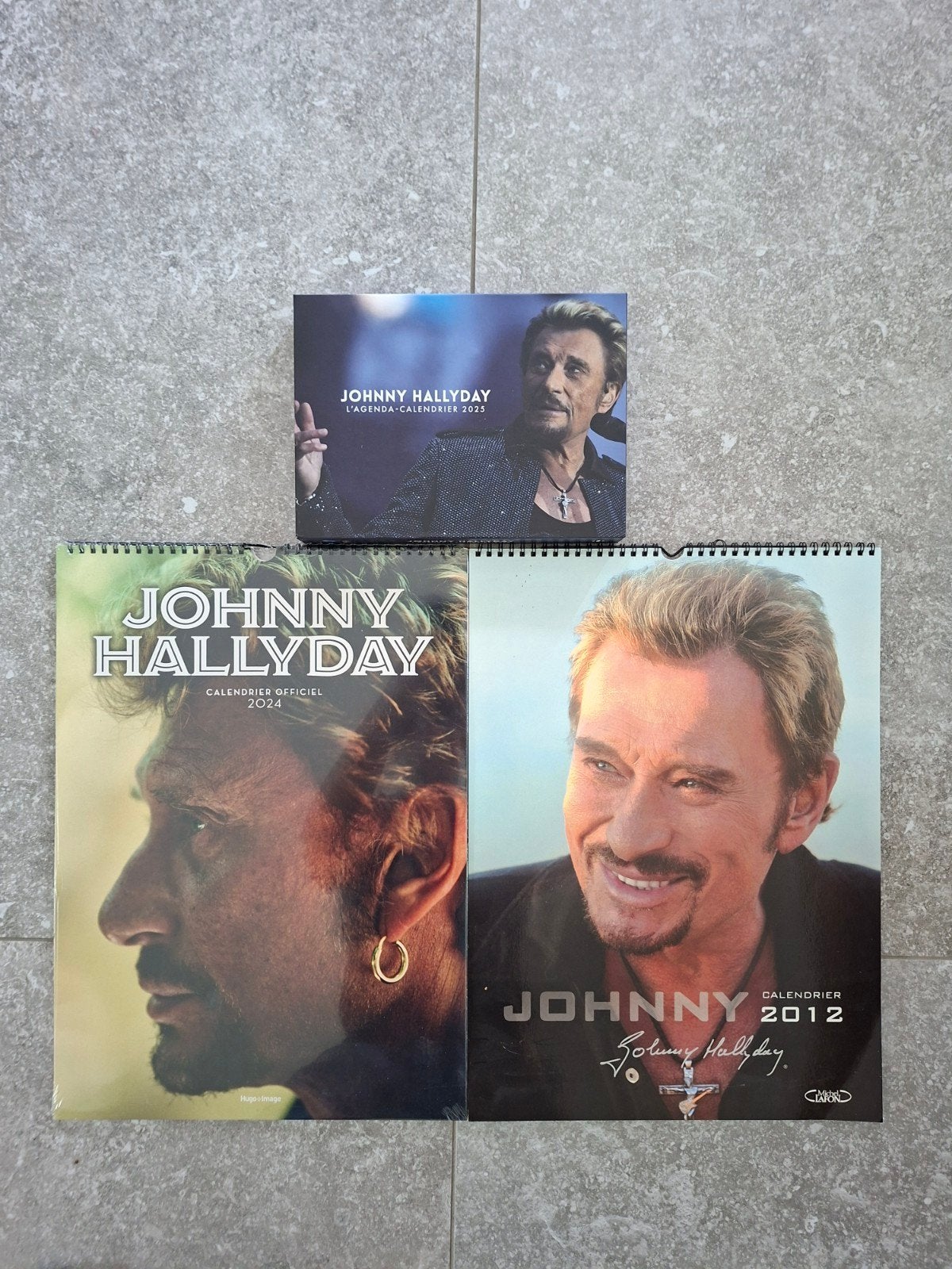 ⚠️ Johnny Hallyday Calendrier collection, Ophalen
