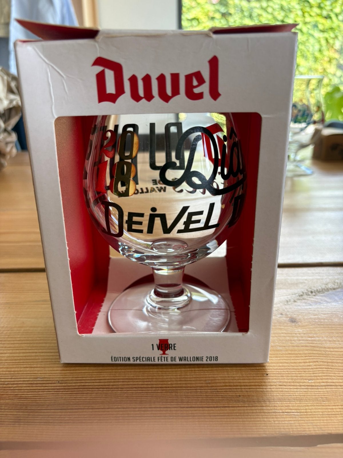Duvel - Waalse Feesten 2018, Ophalen of Verzenden, Zo goed als nieuw, Glas of Glazen, Duvel