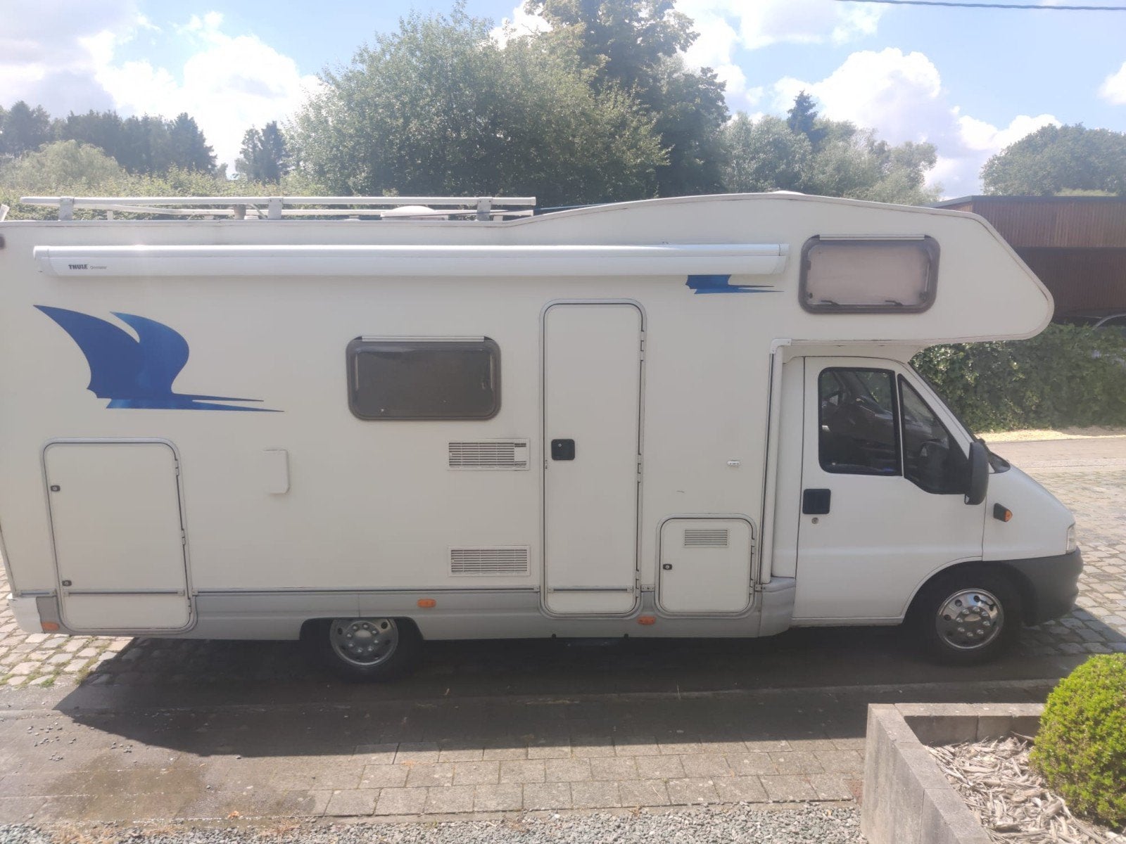 Fiat ducato vastbed achteraan 176008. Km 2002, Caravanes & Camping, Particulier, Fiat, Fiat
