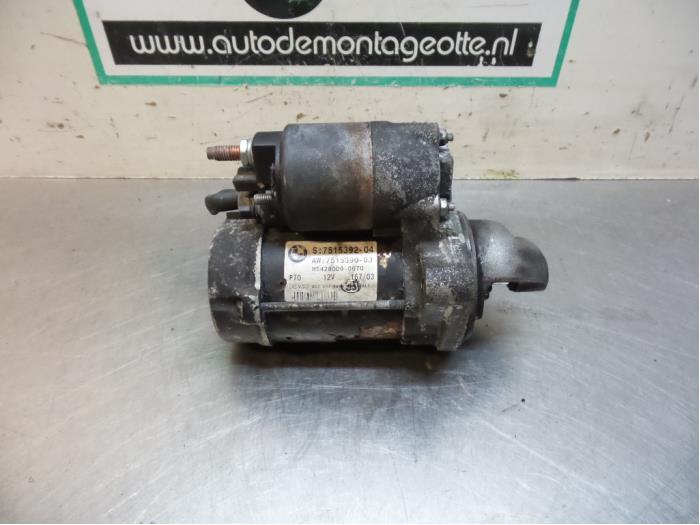 Démarreur d'un BMW 5-Serie (5-Serie 02-), -, 3 mois de garantie, Utilisé, -