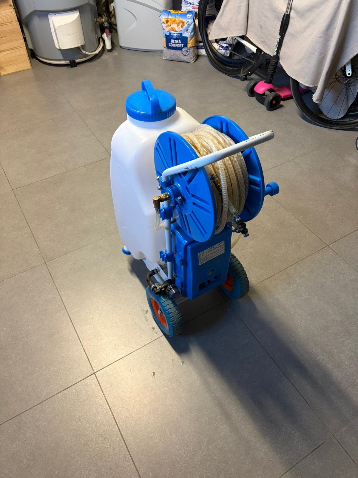 Perfecte omgebouwde gladiator 45 liter, Tuin en Terras, Veegmachines, Ophalen