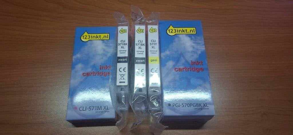 Inktpatronen voor Canon TS6000 serie Pixma (waarde €49,75), Informatique & Logiciels, Fournitures d'imprimante, Enlèvement ou Envoi