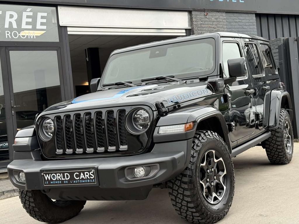 Jeep Wrangler PHEV 2.0 Turbo 4xe Rubicon - CAMERA - NAVIGATI, Auto's, Jeep, Bedrijf, Te koop, Wrangler, 4x4, ABS, Airbags, Airconditioning