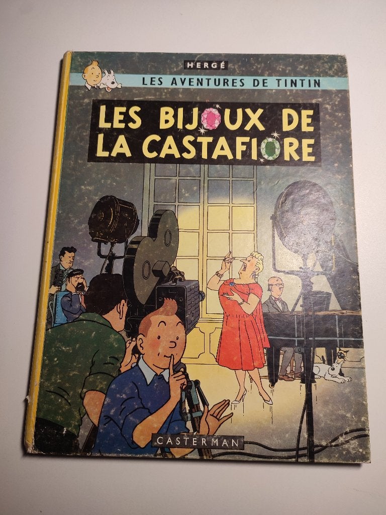 BD Tintin Les Bijoux de la Castafiore', Enlèvement ou Envoi, Une BD, Utilisé, Hergé