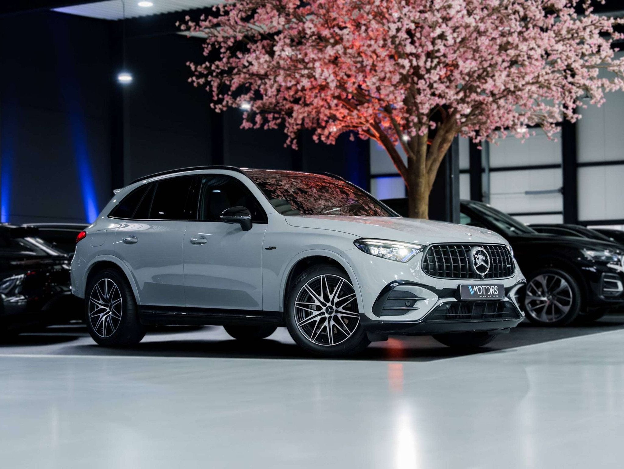Mercedes-Benz GLC 43 AMG 4MATIC - Pano - Digital Light - Dis, Auto's, Automaat, Gebruikt, 4 cilinders, Leder