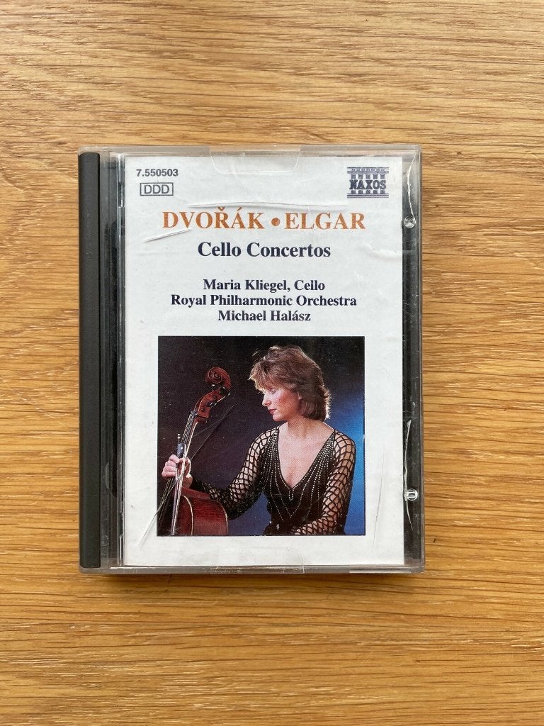 Minidisc Naxos Dvorak Elgar classical music, Cd's en Dvd's, Cassettebandjes, Gebruikt, Verzenden, Overige genres, 1 bandje