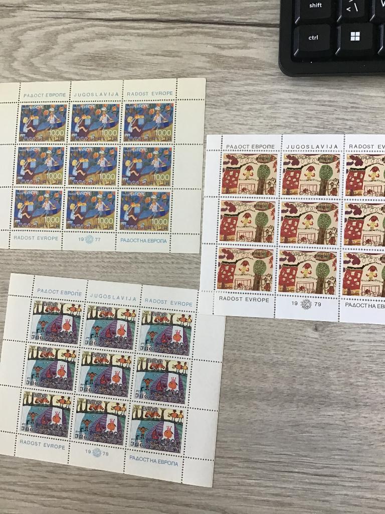yugoslavie kleinbogen, Postzegels en Munten, Postzegels | Europa | Overig, Ophalen of Verzenden, Joegoslavië, Postfris