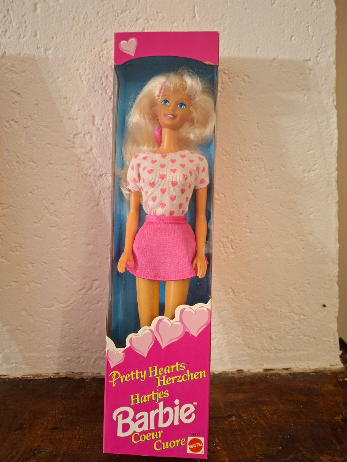 Barbie Pretty Hearts dans son emballage d'origine, en parfai, Collections, Enlèvement, Neuf, Poupée