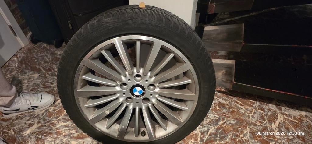BMW velgen 18" en GoodYear performance winterbanden, Auto-onderdelen, Banden en Velgen, Banden en Velgen, Winterbanden, 18 inch
