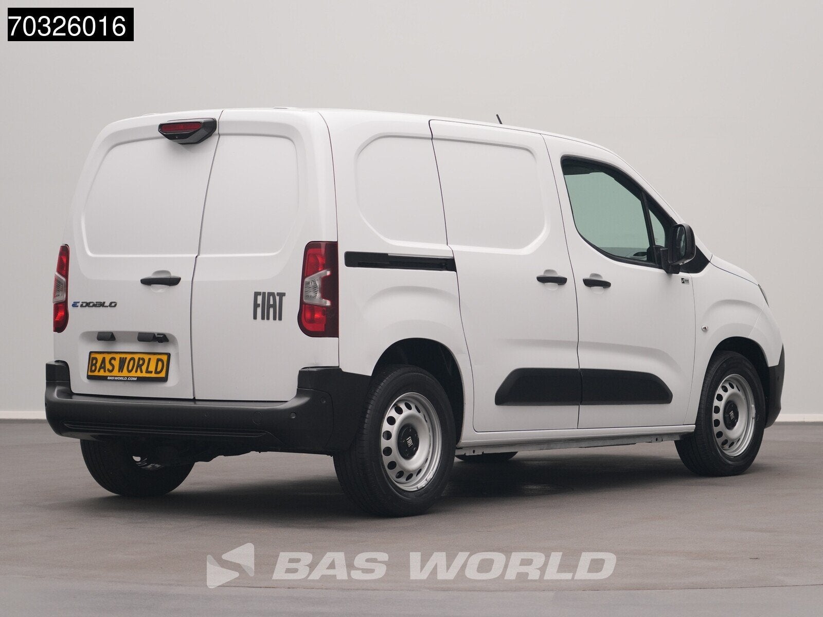 Fiat e-Doblo 136pk Elektrisch 50kWh 343km WLTP L1H1 Navi Air, Auto's, Parkeersensor, Stof, Gebruikt, 136 pk