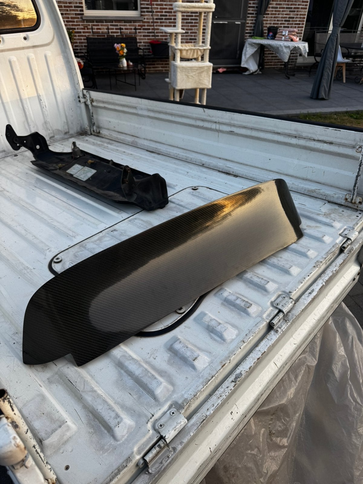 Carbon spoiler Civic EG, Ophalen