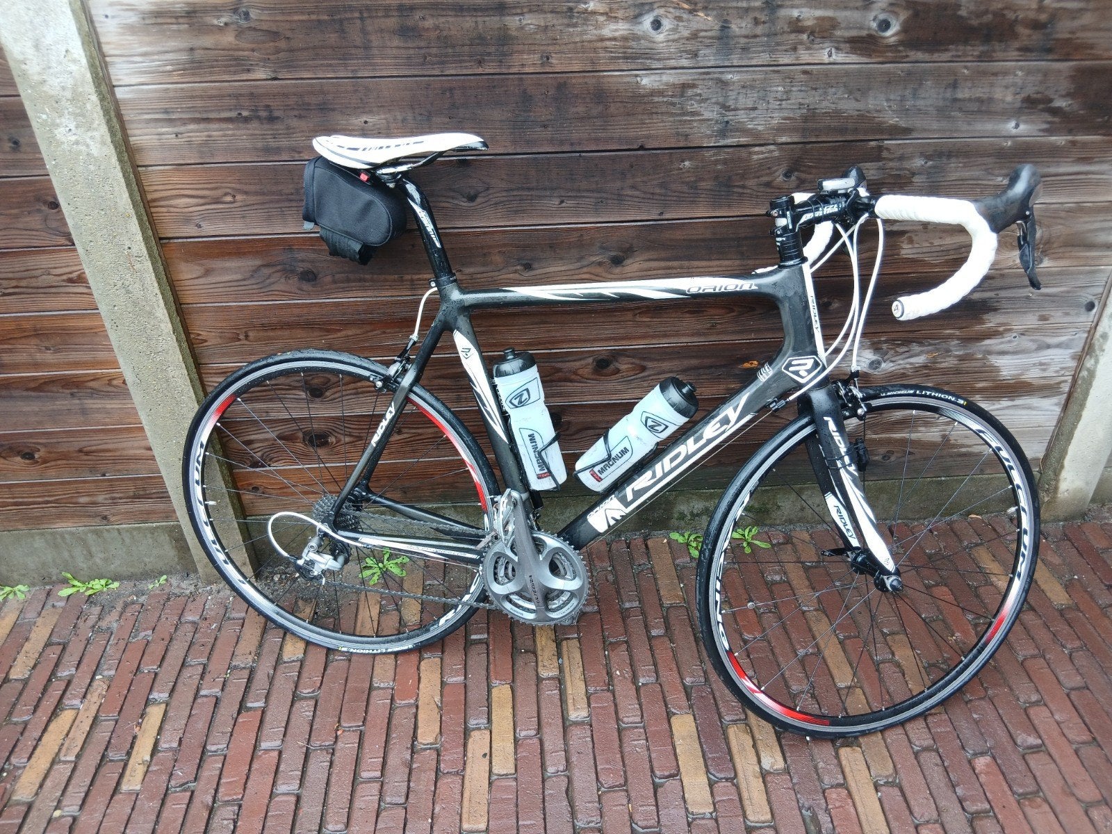 koersfiets Ridley, maat 56, Frein sur jante, Enlèvement, Carbone, 53 à 57 cm