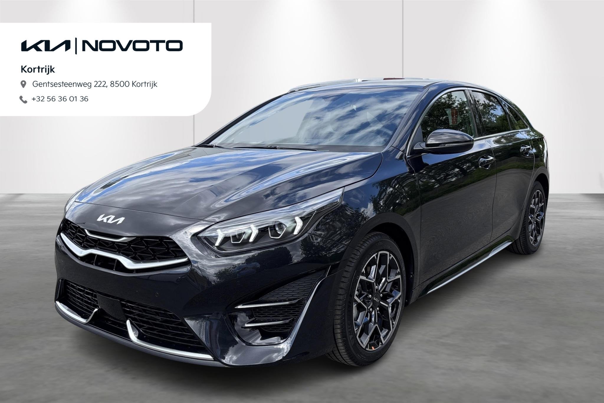 KIA Proceed GT Line 1.5 T-GDI 140 DCT ISG, Auto's, Kia, Automaat, Stof, Zwart, 5 zetels