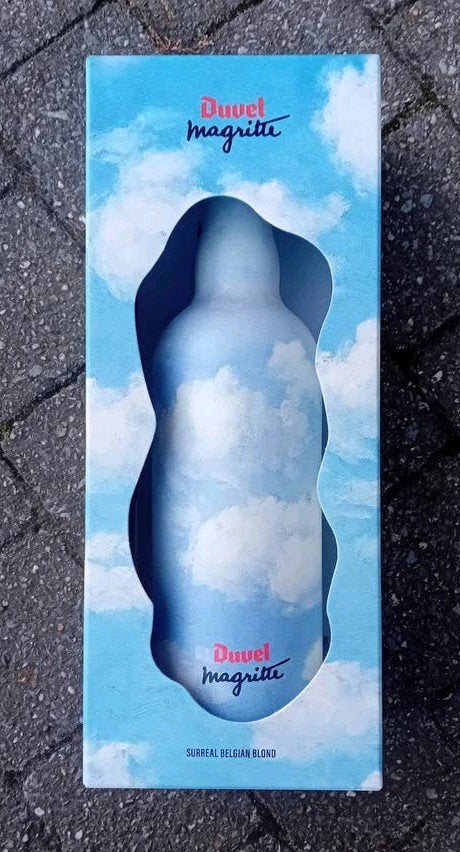 Duvel Limited Edition Magritte 750ml ongeopend, Ophalen of Verzenden, Nieuw, Flesje(s), Duvel