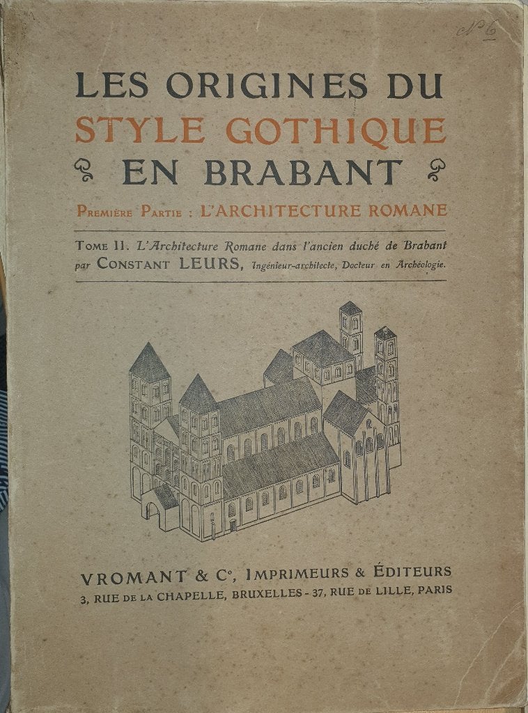 Les origines du style gothique en Brabant, Gelezen, Ophalen of Verzenden, Stijl of Stroming, Leurs Constant