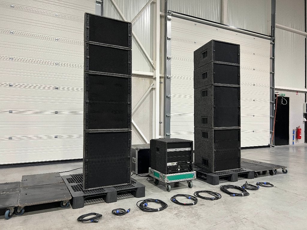 Nexo Alpha E + L-Acoustics: 4x B1-18 4x E-M NX242ES 2x LA48a, Audio, Tv en Foto, Ophalen of Verzenden, Gebruikt, 150 watt of meer