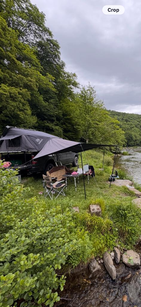 Tente de toit Ikamper 3.0 - annexe et auvent, Caravanes & Camping, Tentes, Enlèvement, Comme neuf, Jusqu'à 4