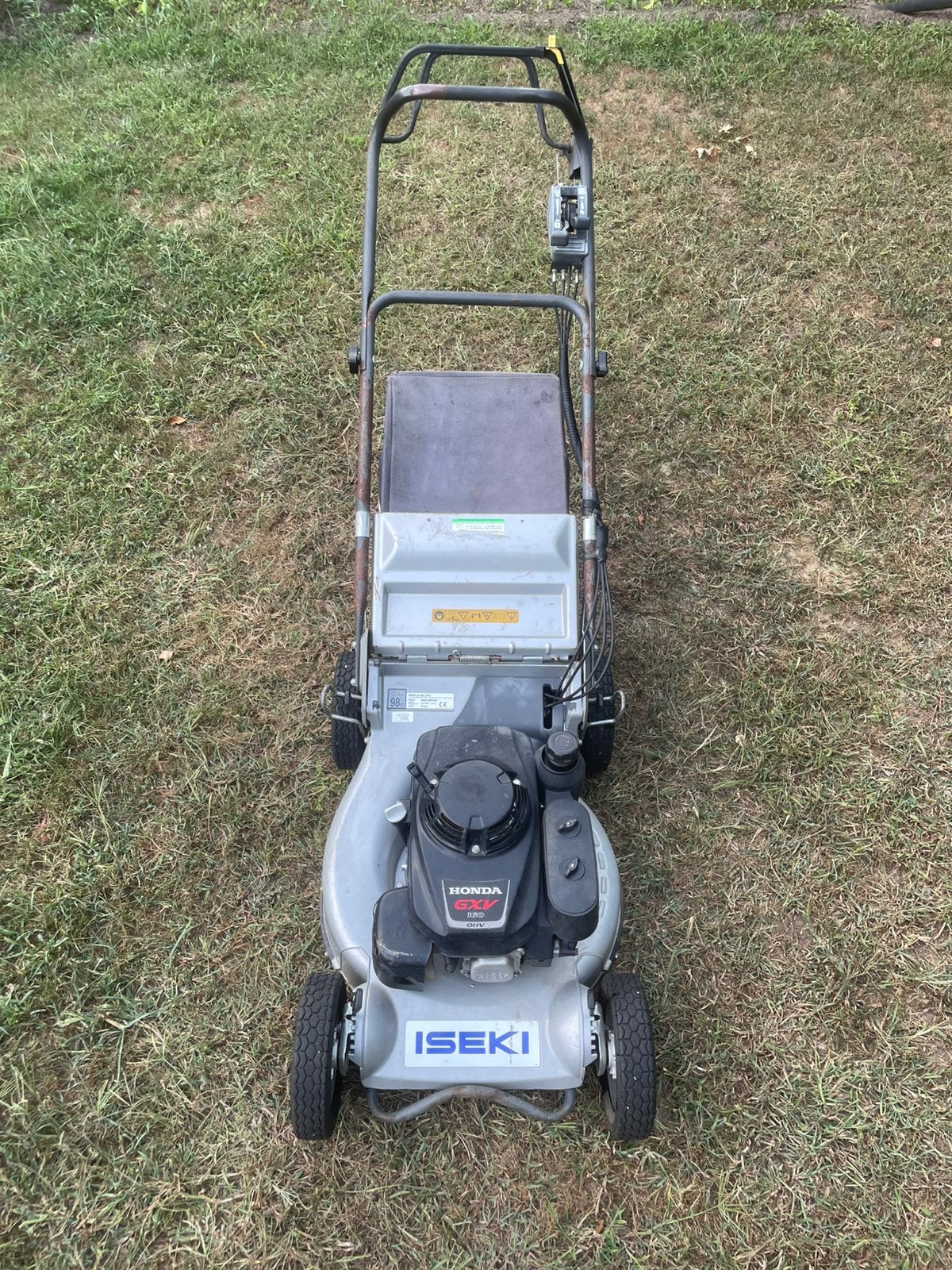 Professionele Iseki grasmaaier, Ophalen, Zo goed als nieuw, Versnellingen