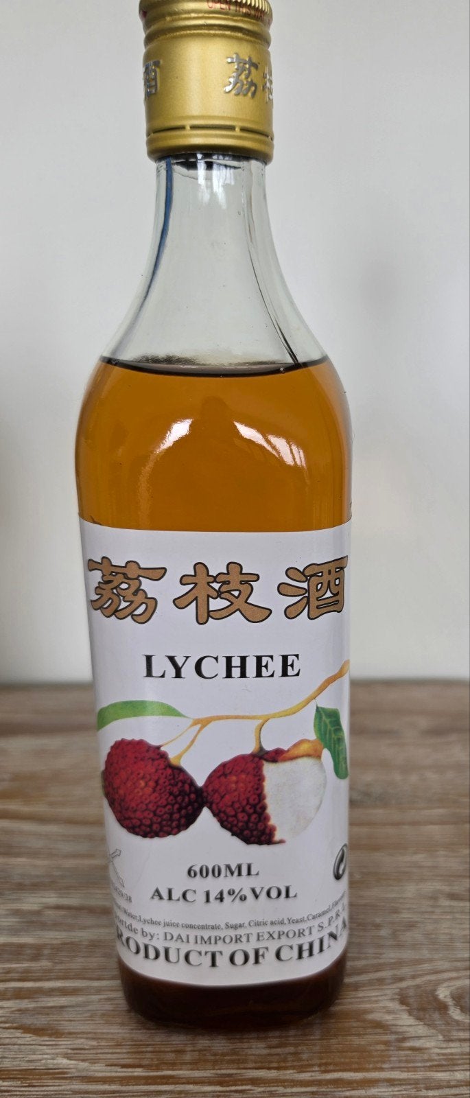 Lychee likeur 600 ml 14% vol, Verzamelen, Ophalen, Vol