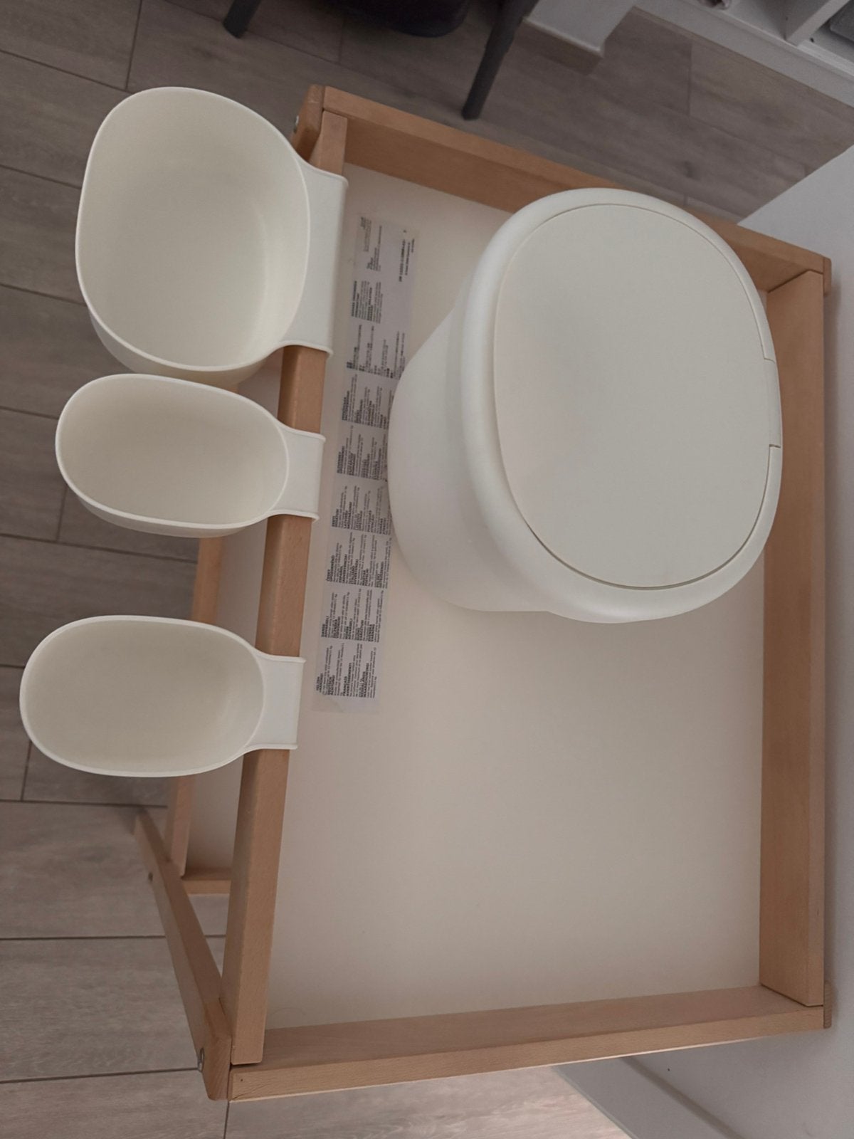 Verschoontafel, Ophalen, Zo goed als nieuw